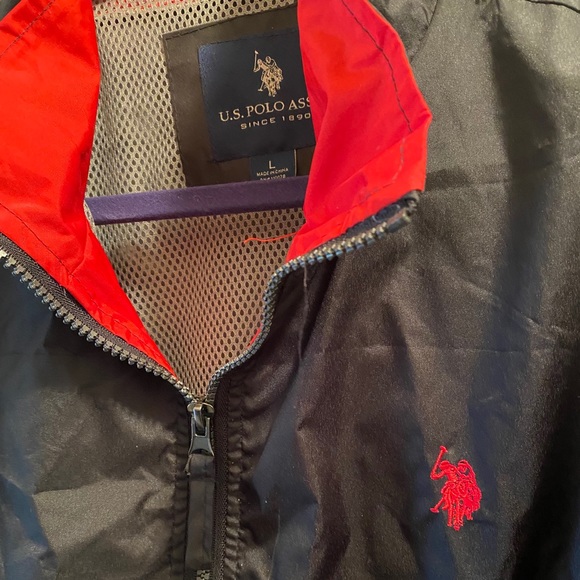 U.S. Polo Assn. windbreaker Large - Picture 2 of 5